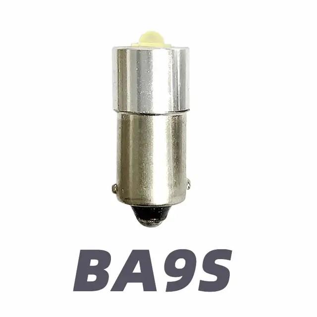 BA9S P13.5S E10 DC 6-24V 5W Светодиодные лампы высокой мощности для замены в фонариках 1SMD 3535 Аварийные рабочие фонари