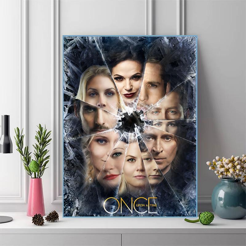 Stranger Things Upside Down Poster Diamond Painting 5D Diamond Embroidery Gift Embroidery Mosaic