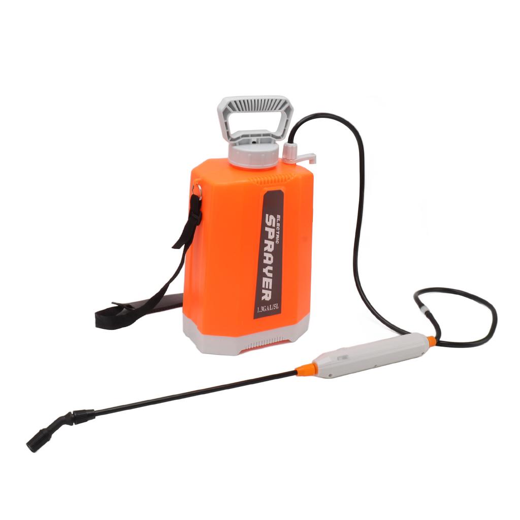 Battery Powered Sprayer with 3 Mist Nozzles Shoulder Mounted Multifunctional Electric Garden