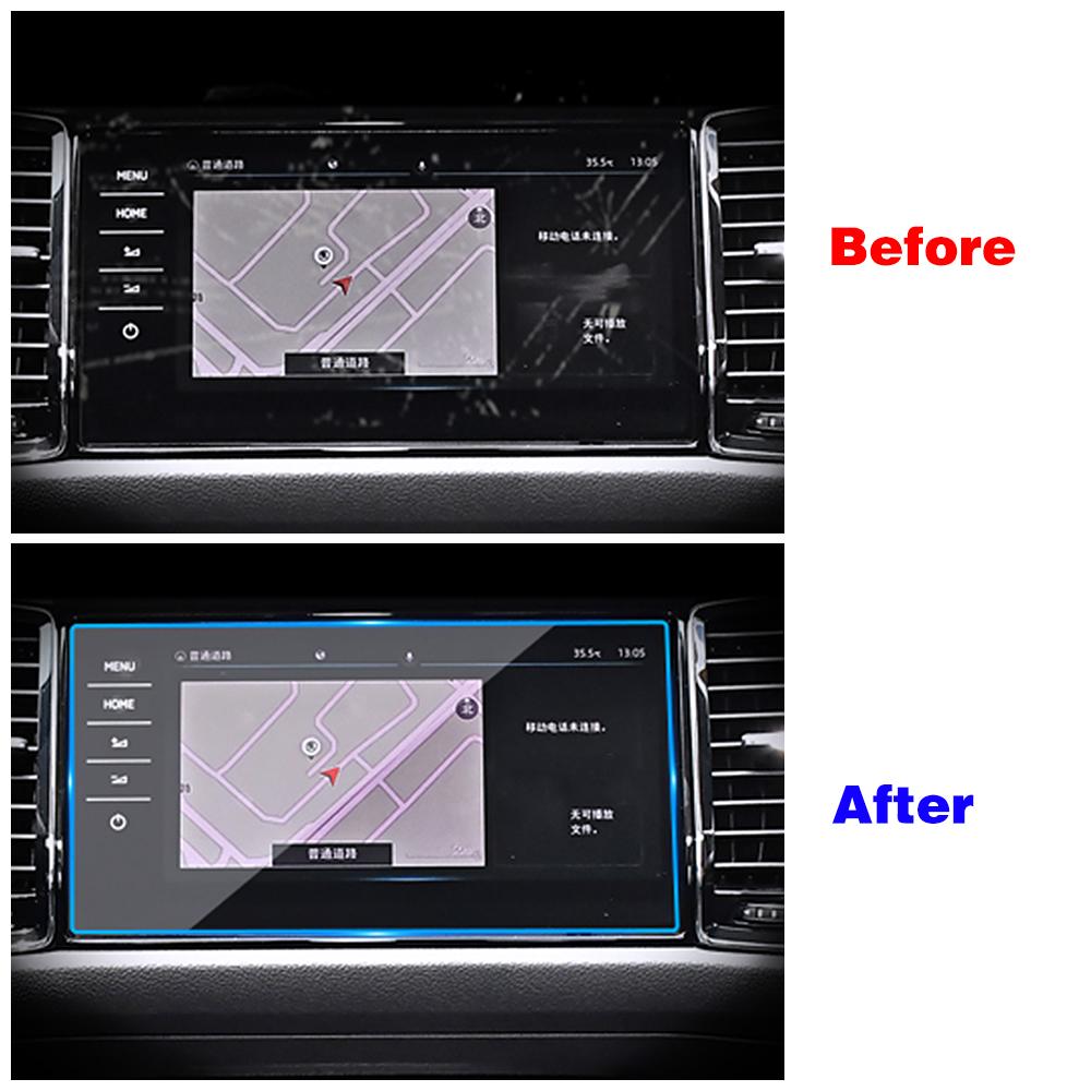 Для Jaguar E-PACE 2017-автомобильное мультимедийное видео GPS-навигация ЖК-экран из закаленного стекла защитная пленка против царапин