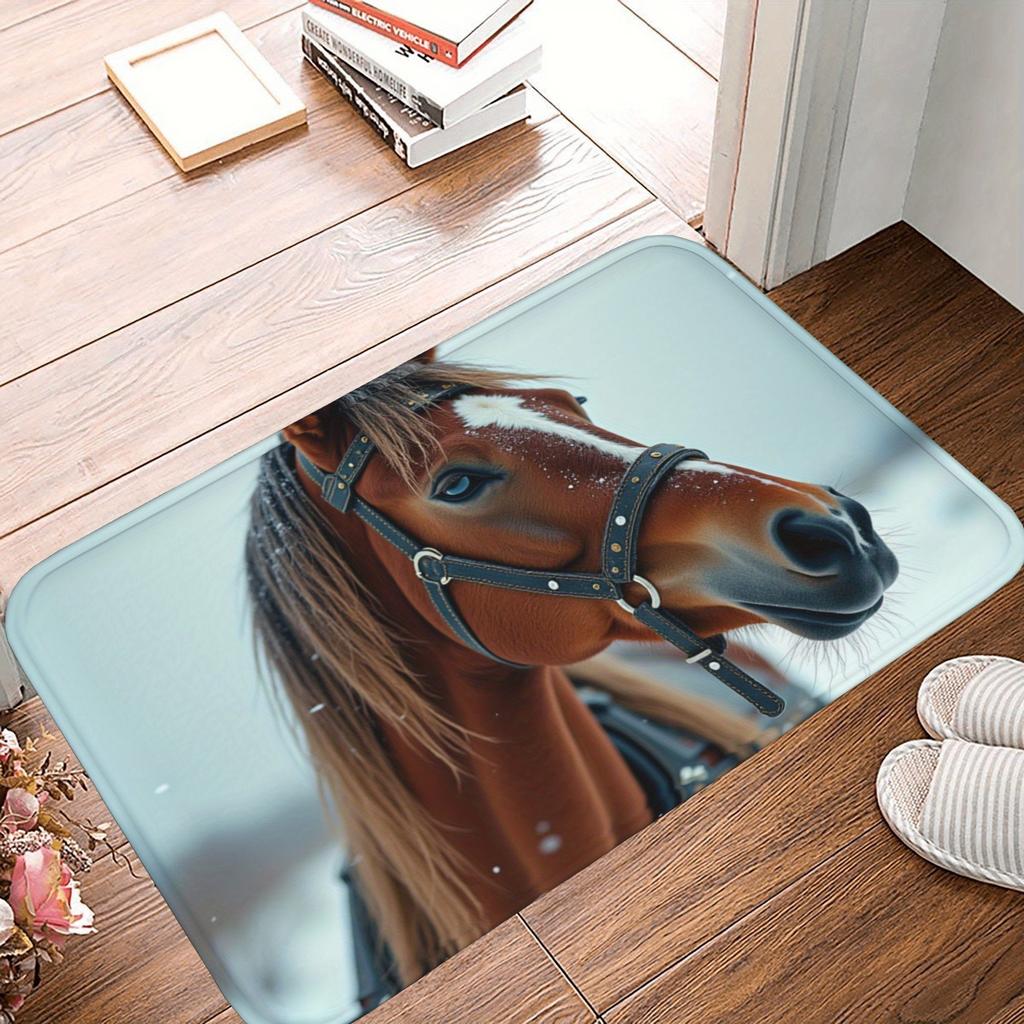 1 шт. Коврик для кухни с 3D-рисунком, Нескользящий придверный коврик, Поп-дизайн, Коврик для ванной комнаты, Коврик для ванной, Ковер для дома, Декор для раковины, Прачечной