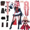 Косплей костюм Упырь Конец Крул Цепеш Униформа Парик Аниме Owari no Seraph Вампирша Колдунья Косплей Хэллоуин Костюм Для Женщин