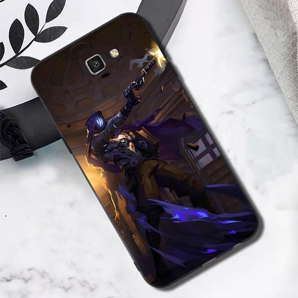 Valorant O-Omen Phone Case For Samsung S 9 10 20 21 22 23 30 23 24 plus lite Ultra FE S10lite Fundas