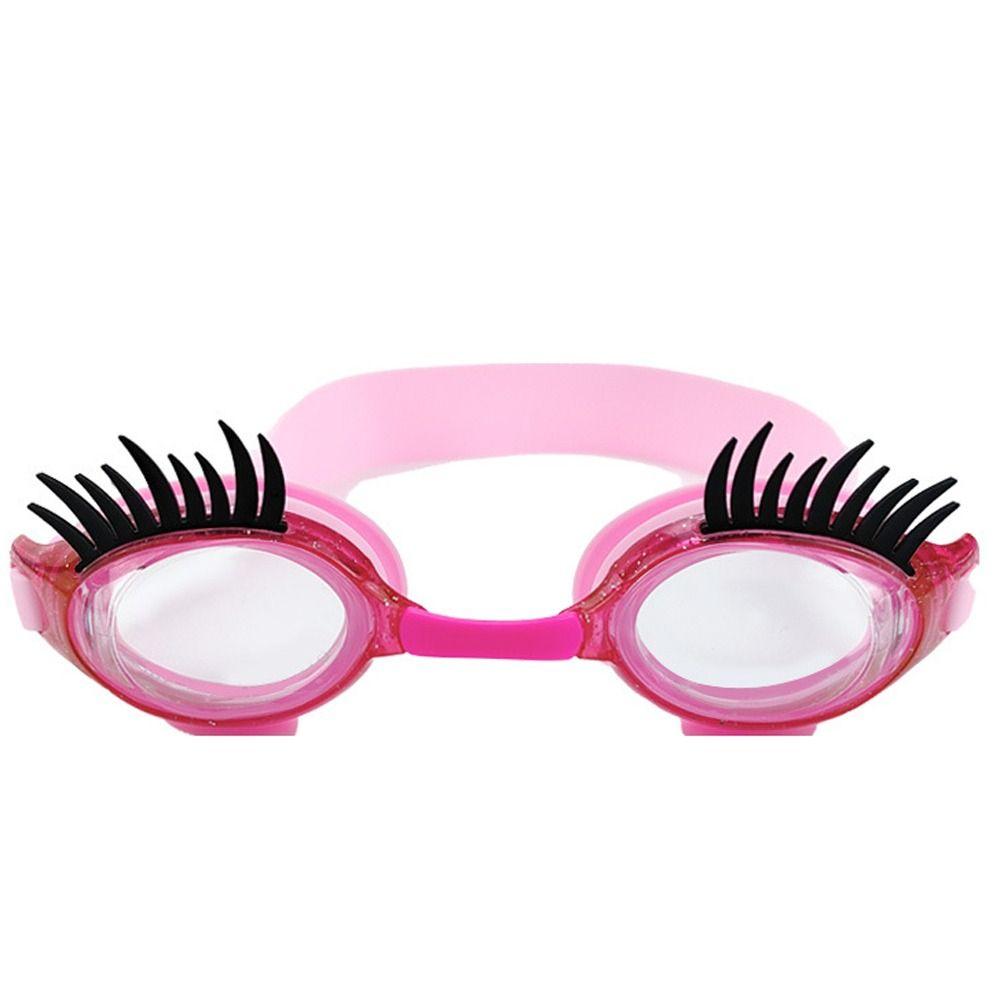 Anti Fog Eyelash Glasses Waterproof Swimming Goggles Childrens Swimming Goggles  Water Sports