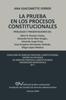 Книга Las Pruebas En Los Procesos Constitucionales