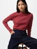 Uniqlo Футболка с высоким воротником и длинными рукавами для губ 