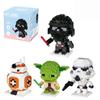 Building Blocks Anime Master Yoda Bricks Cartoon Action Figures Heads Assembly Educational Toys Kid Birthday Gift
