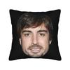 Декоративные наволочки fernando alonso гонщик гоночный голова Аксессуары Сиденье Наволочка Чехол Квадратный Разные размеры