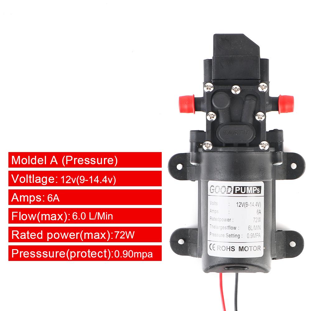 Agricultural 130PSI Electric Water Pump Car Wash DP-537 Micro High Pressure 5.5L/min 12V 220V