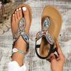 Fashion Sandals New Plus Size Flat Roman Sandals