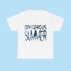 Футболка Yeat Dangerous Summer из плотного хлопка: Повседневная уличная одежда унисекс