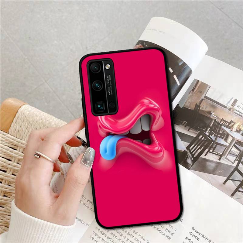 Чехол для телефона с забавным лицом для Huawei Honor V30 30 9X 7A Pro View 20 10 9 Lite 10I 8C 8X 5A Play Cover