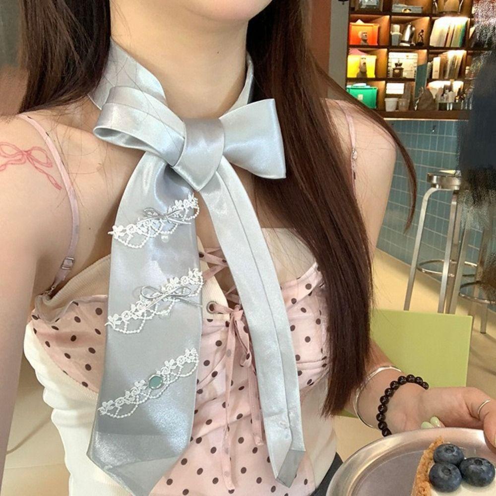 Heart Bow Tie Korean JK Uniform Necktie Casual Bow Necktie  Performance
