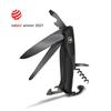 Victorinox Ranger 55 Grip Onyx Black Ranger 55 Grip Swiss Army Knife Многофункциональный нож для отдыха на природе Подарочный нож Jutoku Swiss Made with 12