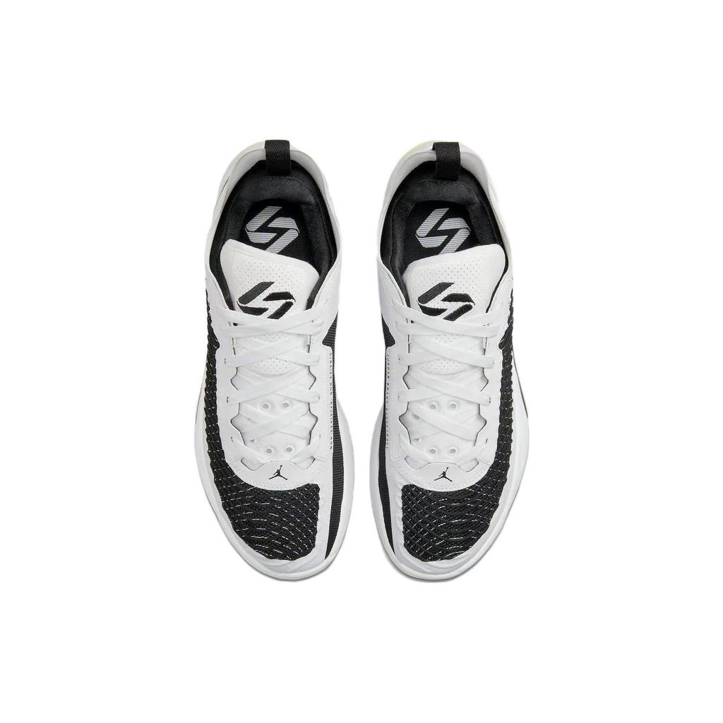 Мужские кроссовки Air Jordan Luka 1 PF Reverse Orca Белые Черные Вольт DQ6510-107