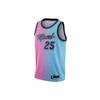 Swingman Miami Heat Duncan Robinson Ombre Dri-Fit Экологичный вязаный баскетбольный трикотаж Мужской трикотаж Фиолетовый Синий CN1741-691