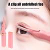 Электрические нагревательные щипцы для завивки ресниц, перезаряжаемые через USB, быстрозавивающиеся ресницы, расческа-зажим для двойного использования, щипцы для завивки ресниц