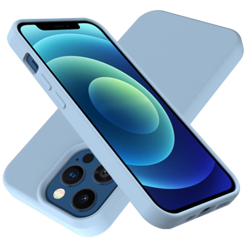 Силиконовый Чехол Совместимый с Pro Max 2021, 6,7 Дюйма - Гибкий Чехол для Телефона Полная Защита Корпуса Бампер Для Женщин Мужчин