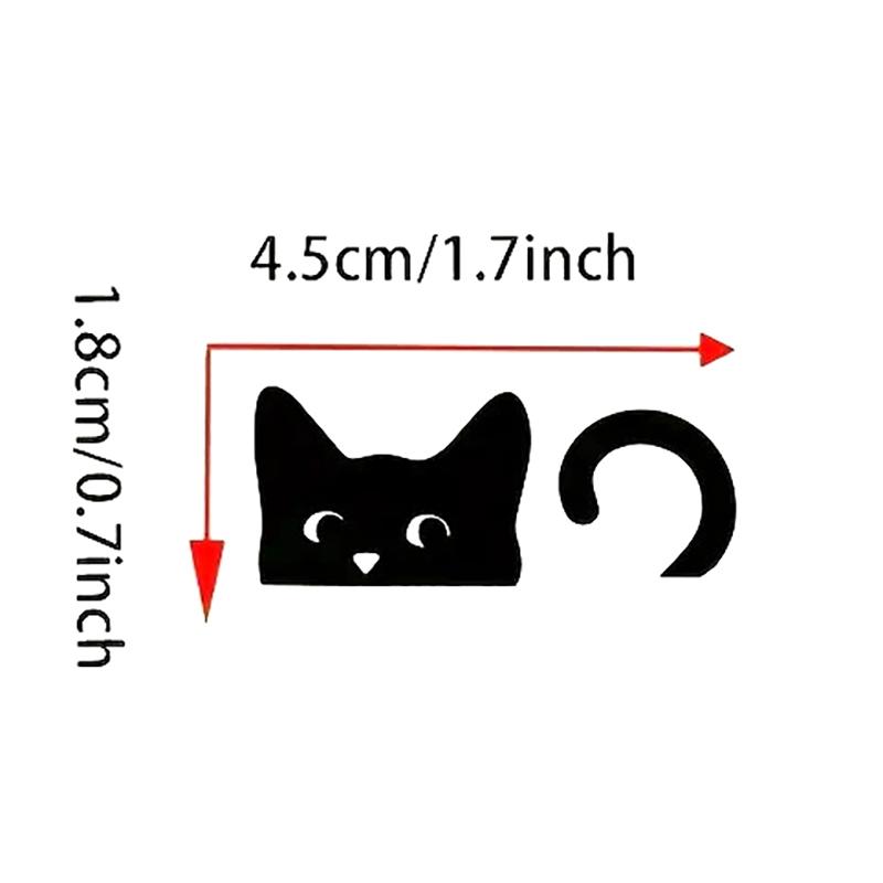 Наклейки кошки, Мини-кошки, Заглядывающие кошки, Зеркальные наклейки, Наклейки на машину, Виниловые наклейки Для использования в помещении и на улице, Мини-наклейки