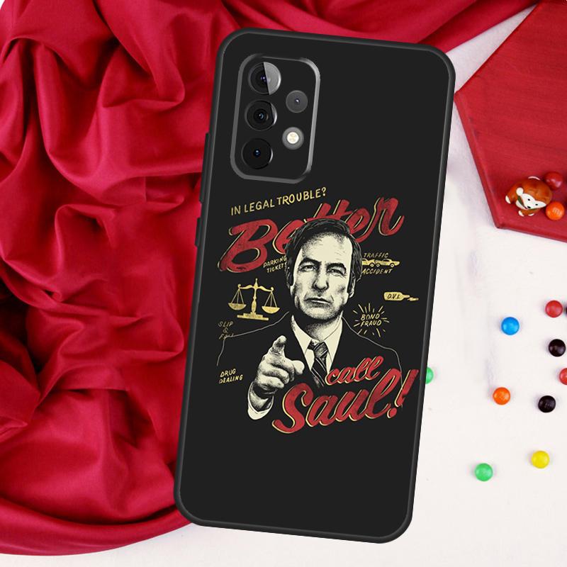 Чехол Better Call Saul для Samsung Galaxy A26 A05 A06 A16 A54 A34 A14 A22 A32 A52 A55 A35 A15 A53 A13 A56 A36