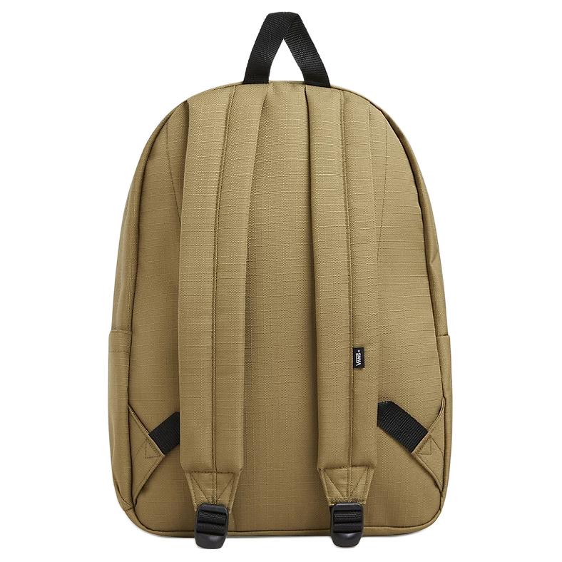 Vans Zipper Closure Casual Fashion Polyester Backpack Unisex Backpack Brown VN000H4YCUQ