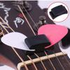 5Pcs/Lot Guitar Pick Clip Black Rubber Bakelite Guitar Ukulele Pick Retaining Clip Pick Clip