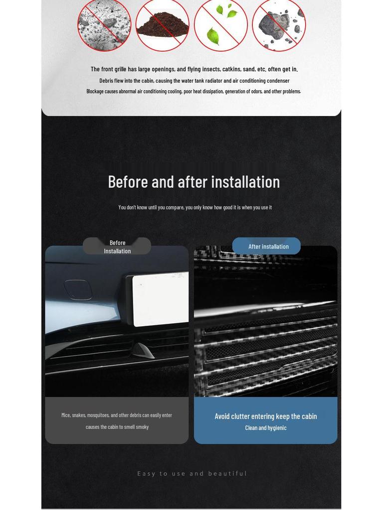 BYD Seal 22-23 Insect Screen: Protective Cover and Mosquito Net