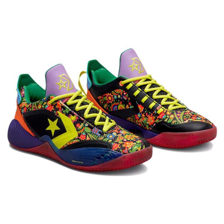 Converse Кроссовки унисекс All Star BB Shift Vegas Lights разноцветные черные A02513C