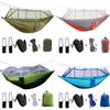 Spacious Double Person Hanging Hammock Bed With Anti-mosquito Net For Camping