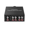 RCA 4-in 1-out Hi-Fi Lossless Stereo Audio Switcher Adapter