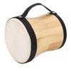 Ручной барабанный комплект, деревянный, с овчиной, профессиональный ударный инструмент, барабан с палочкой, черный