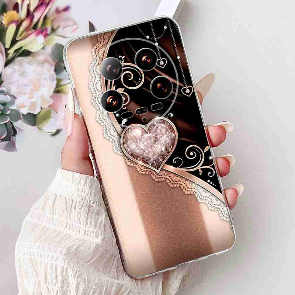 Case For Xiaomi 14 Ultra Butterfly Silicone Soft Phone Cover For Xiaomi Mi 14 Mi14 Ultra Shockproof Back Fundas Xiaomi 14Ultra