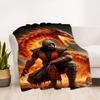 1 шт. Плед Mortal Kombat для улицы, легкий фланелевый, мягкий и теплый, для всех сезонов, для улицы, кемпинга, гостиной, офиса, L1106090