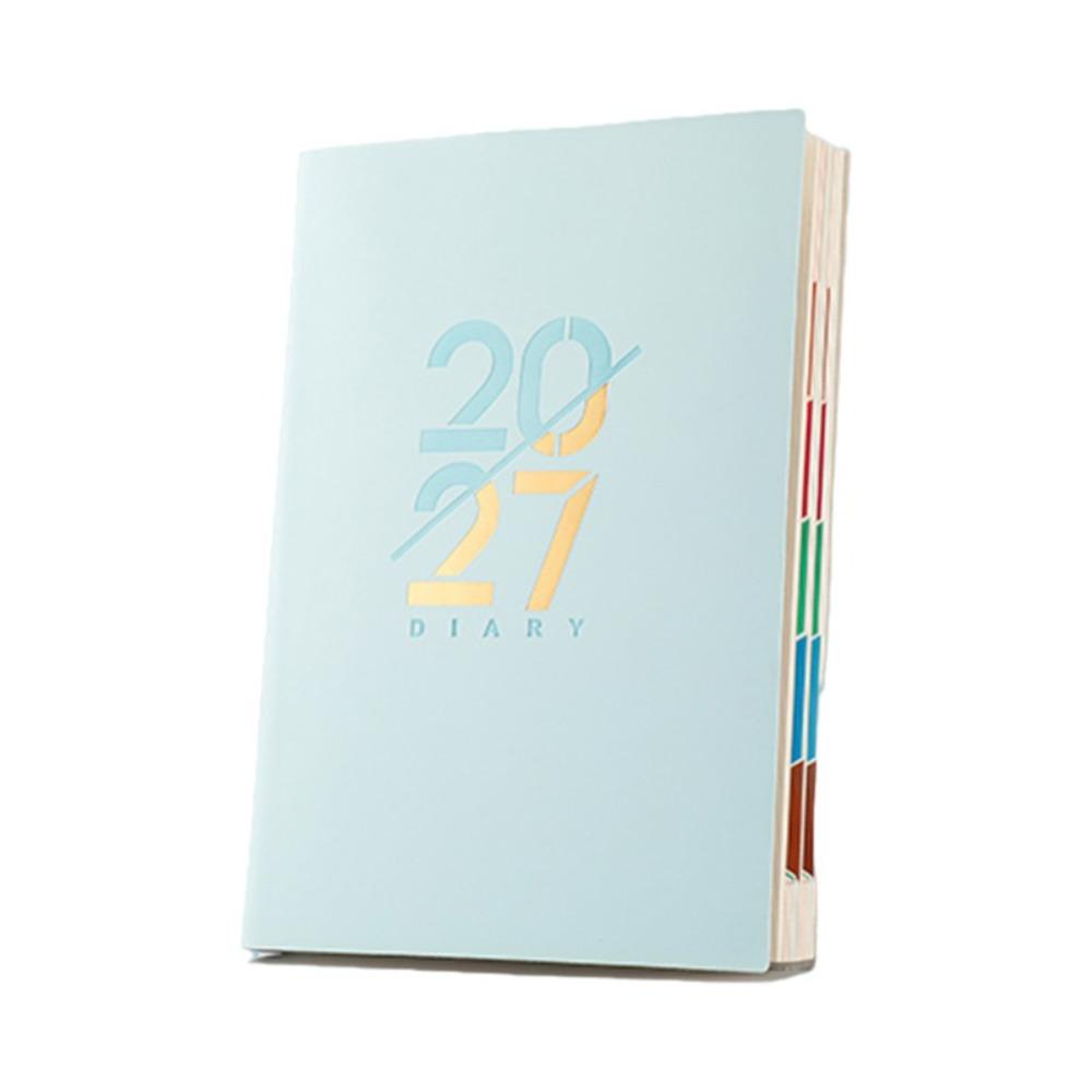 12 Months 2027 Schedule Planner Notepad Wear-resistant To-do List Notebook  Travel