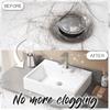 Wash Basin Bounce Drain Filter Sink Drain Plug Size Sink Drain Stopper With Anti-clogging Basket