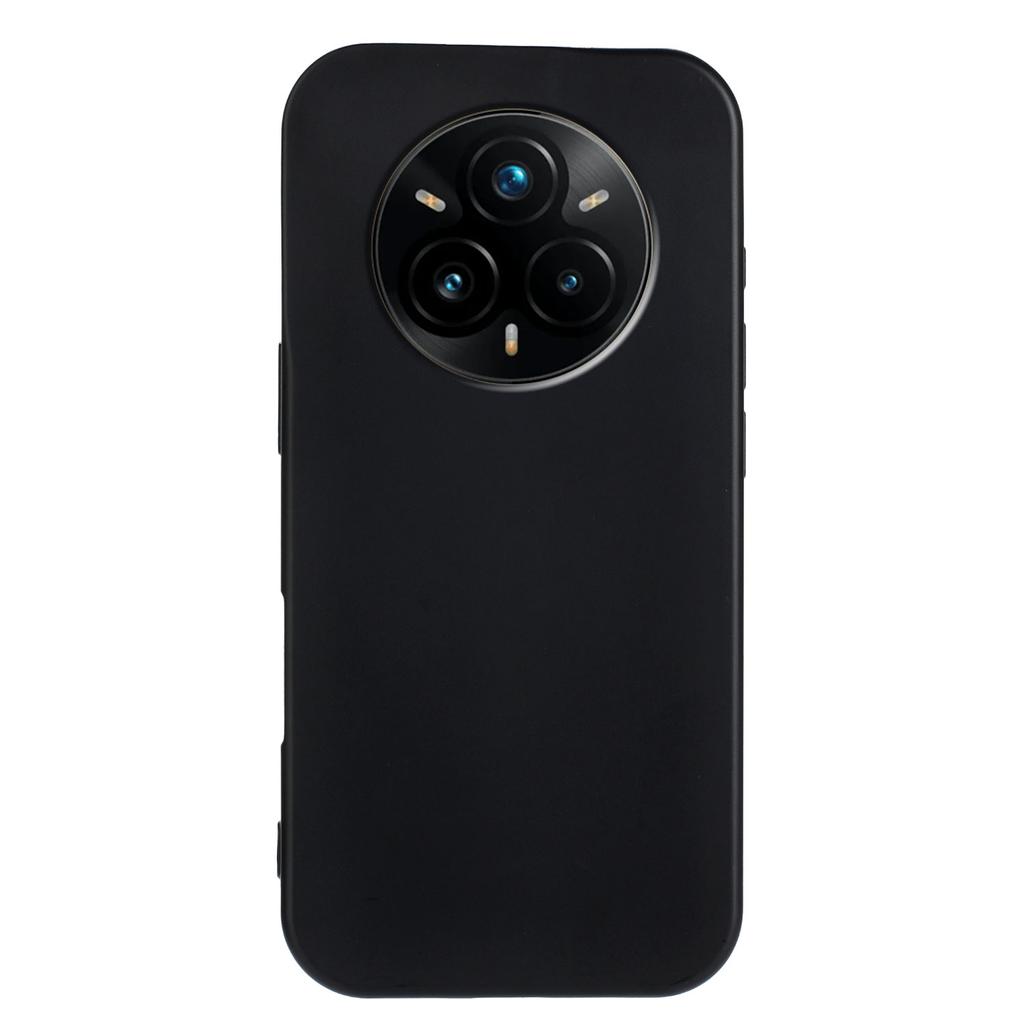For Realme 14 Pro+ 5G TPU Case Soft Matte Anti-fingerprint Phone Back Cover