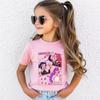 Summer 2026 TShirt from the KPop Demon Hunters Movie Short Sleeve Casual Loose with Graphic Print for Girls and Boys