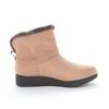 EVE Snow Cold Function Size Cm Women's Boots, Weather, Waterproof, Non-Slip, Grip, Hands-Free, FGL112, Beige, 24.5
