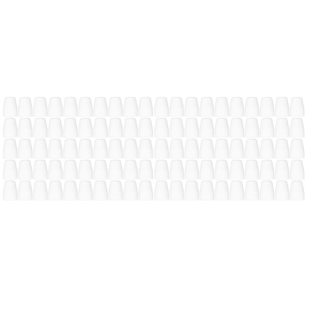 100Pcs TIG Nozzle Ceramic Cup for 40A Plasma Cutter Torch Consumables Replacement