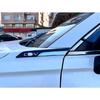 Для Honda CRV CR-V RS 2024 автомобильные аксессуары ABS хромированная листовая доска украшение на акульих жабрах