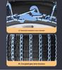 Совместимые цепи противоскольжения для снега и грязи для автомобилей Great Wall Haval H6, H2, H4, H5, H7, Big Dog M6