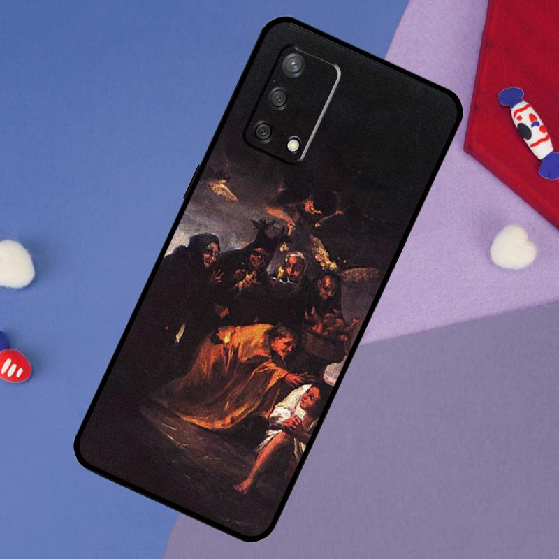 Чехол с картинами Франсиско Гойи для OPPO A98 A78 A58 A18 A96 A76 A16 A15 A17 A77 A5 A9 A74 A94 A52 A72 A53S A54S A57S