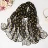 Silk Scarf Satin Hair For Women Fashion Print Head Scarfs Female Headband Neck Scarves For Ladies Spring