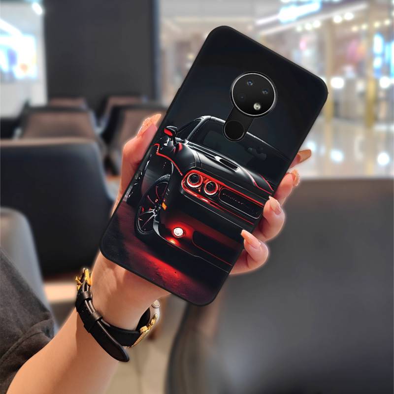 Full Wrap Protective Phone Case For Nokia 6.2/7.2 Fashion Design Cartoon Cute Anti-knock Dirt-resistant Anti-dust TPU