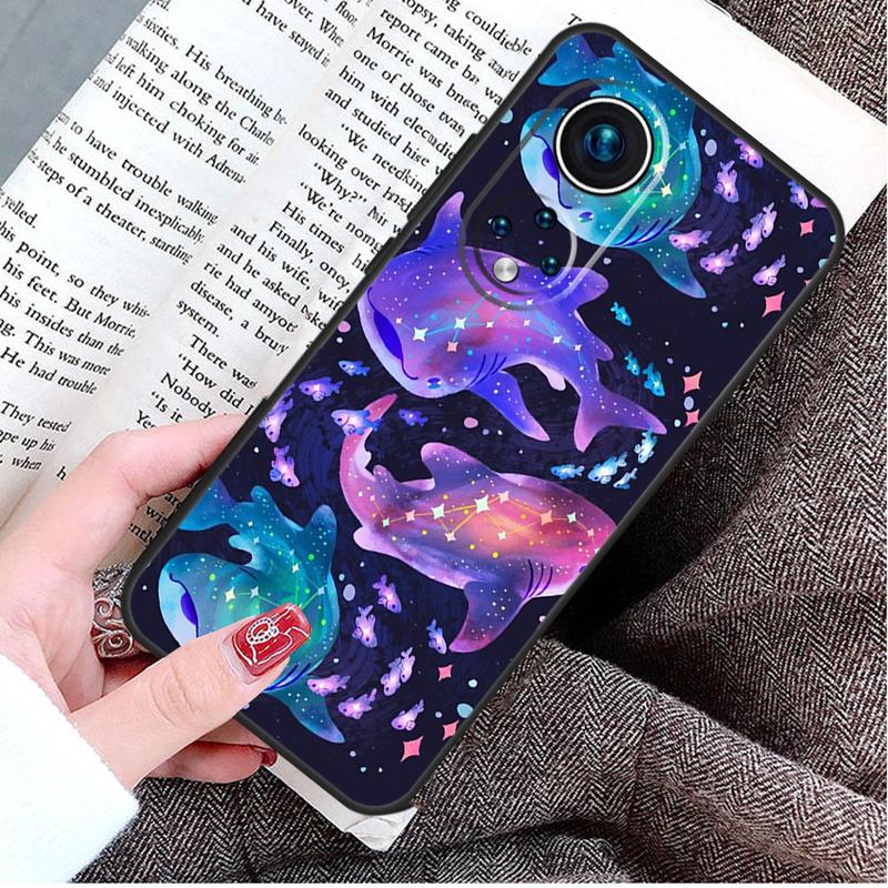 Чехол Морской Кит Нарвал для Honor Magic 8 6 7 Lite Honor 400 200 Pro 50 70 90 X8c X8b X9a X9c X9b X9d Win Cover
