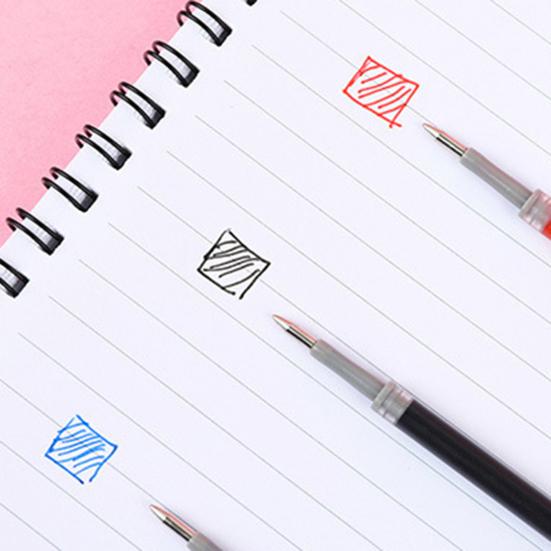 20 шт. Гелевые стержни большой емкости 0,5 мм наконечник прозрачные чернила защита от протекания экологичные сменные легкие студенческие ручки сменные стержни