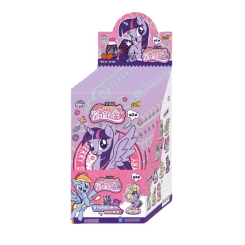 New My Little Pony Collectible Card Series Authentic Friendship Forever Cards Moonlit 11 Anime Merchandise Children's Gift