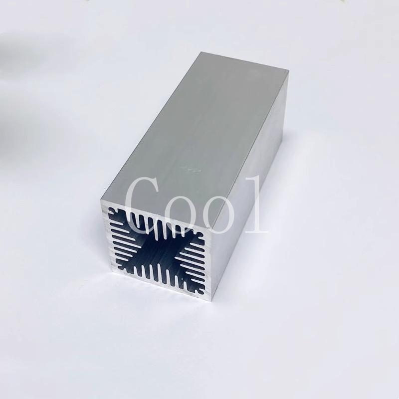 3pcs Transistor Heat Sink With Fan 40*40*100/150mm Powerful Tube Radiator Wind Tunnel Aluminum Heat Dissipation