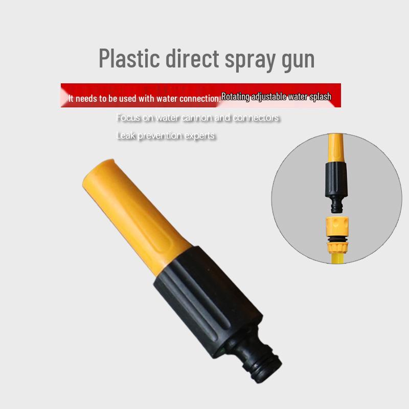 Полностью медный высоконапорный пистолет-распылитель для автомойки и насадка-щетка