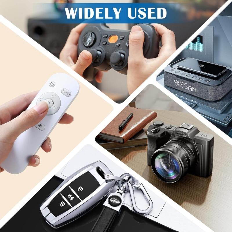250Pcs 10 Types Tactile Push Button Switches Car Keys Remote Control Keys Button Touch Microswitch Easy to Use